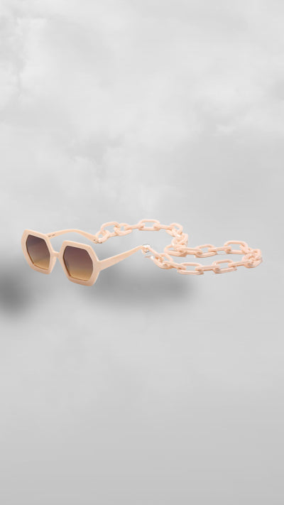 "Chèn" Chained Sunglasses - Afro Soca Love Supply