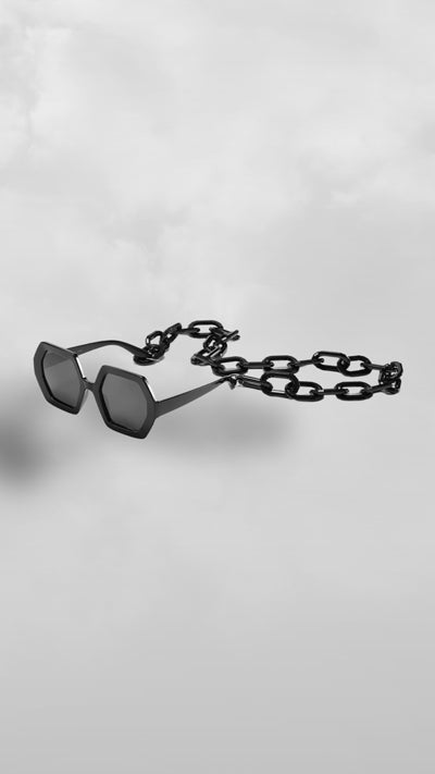 "Chèn" Chained Sunglasses - Afro Soca Love Supply