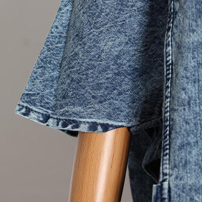 "Enwu" Oversized Denim Jacket - Afro Soca Love Supply